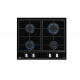 TEKA Encimera a gas  GZC 64300 XBN NAT. 112570027. 4 zonas. Negro